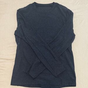 lululemon athletica Dark Gray Long Sleeve Tee